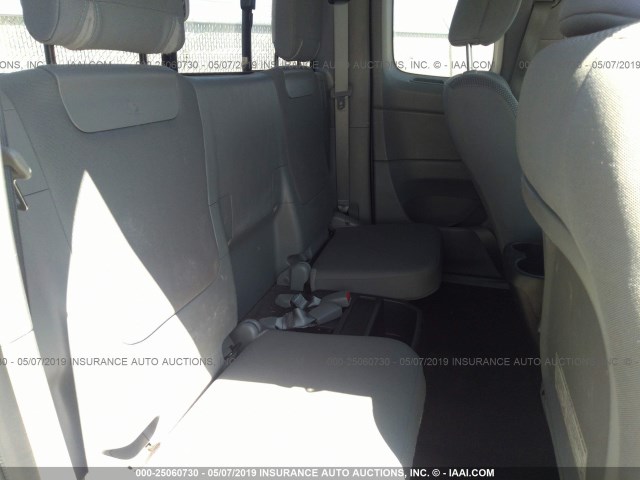 5TFTX4CN1EX042490 - 2014 TOYOTA TACOMA ACCESS CAB ნაცრისფერი ფოტო 8