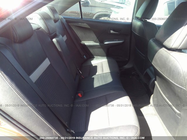 4T1BF1FK4DU692926 - 2013 TOYOTA CAMRY L/SE/LE/XLE 红色 照片 8