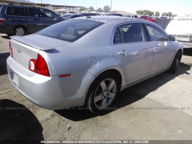 1G1ZD5E1XBF384243 - 2011 CHEVROLET MALIBU 2LT SILVER photo 4