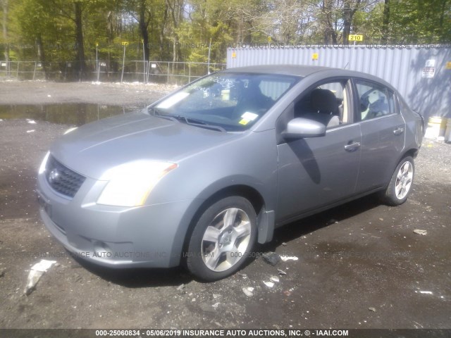 3N1AB61E58L670656 - 2008 NISSAN SENTRA 2.0/2.0S/2.0SL GRAY photo 2