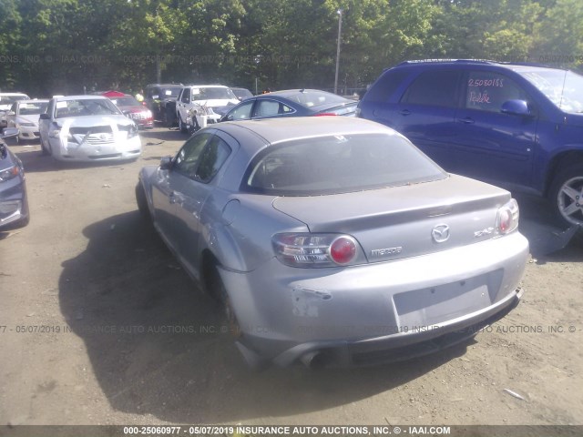 JM1FE173640110798 - 2004 MAZDA RX8 SILVER photo 3