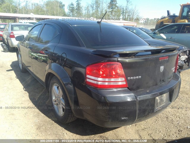 1B3CC5FB2AN177911 - 2010 DODGE AVENGER R/T BLACK photo 3