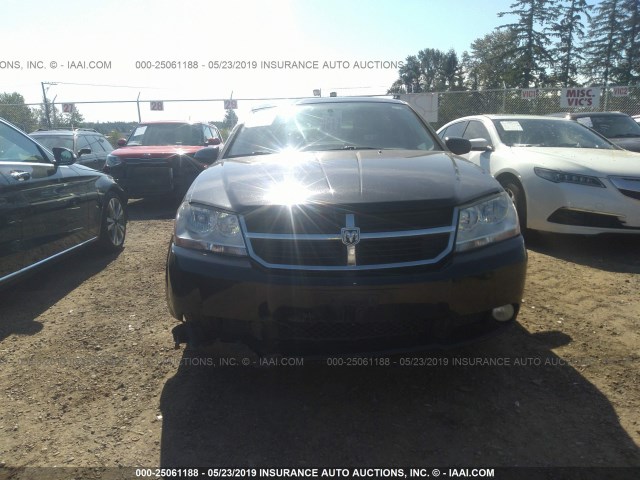 1B3CC5FB2AN177911 - 2010 DODGE AVENGER R/T BLACK photo 6