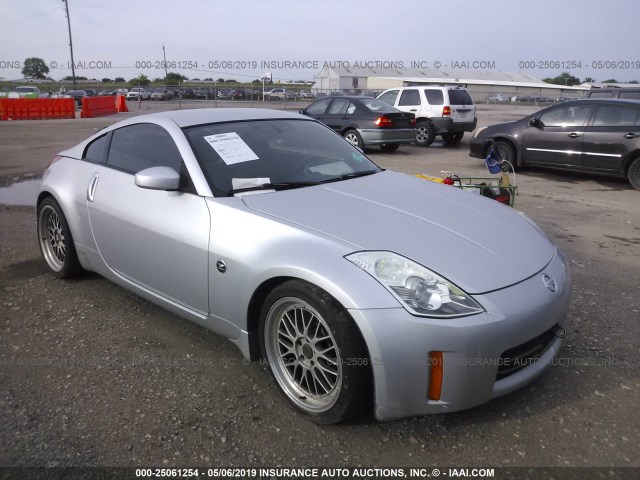 JN1AZ34D06M306905 - 2006 NISSAN 350Z COUPE SILVER photo 1