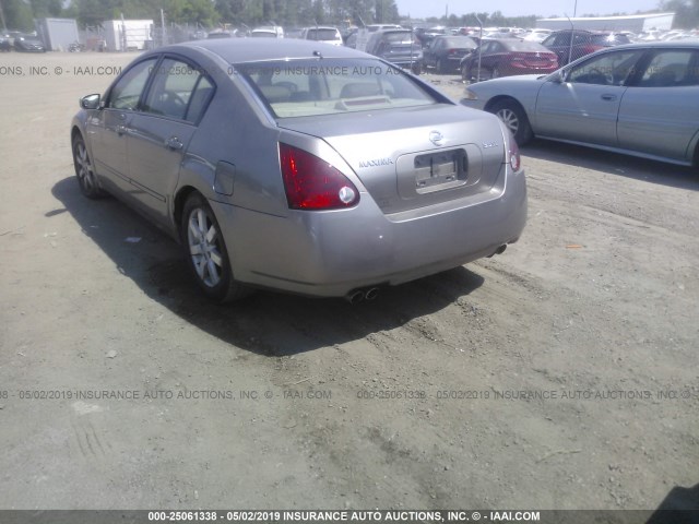 1N4BA41E06C831597 - 2006 NISSAN MAXIMA SE/SL ყავისფერი ფოტო 3