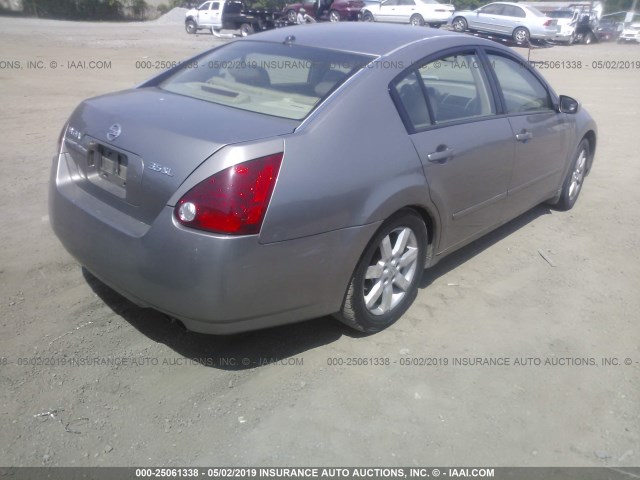 1N4BA41E06C831597 - 2006 NISSAN MAXIMA SE/SL ყავისფერი ფოტო 4