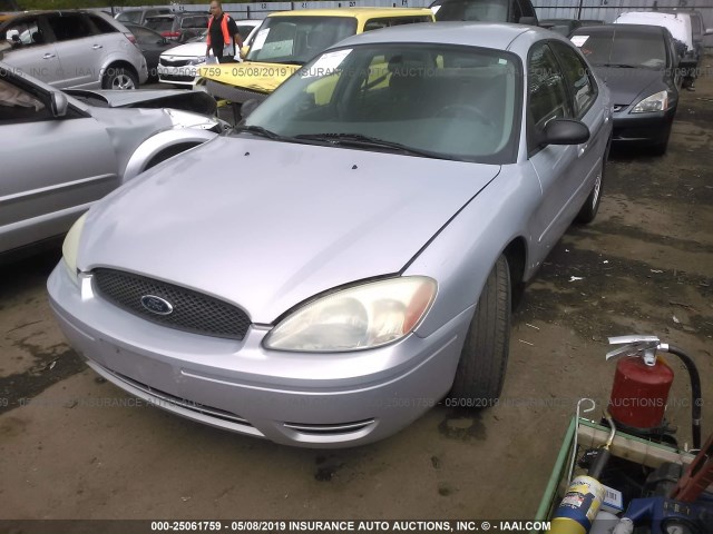 1FAFP53U57A148818 - 2007 FORD TAURUS SE SILVER photo 2