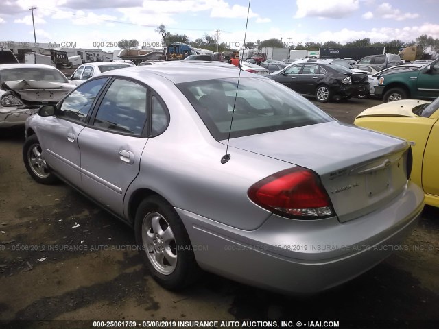 1FAFP53U57A148818 - 2007 FORD TAURUS SE SILVER photo 3