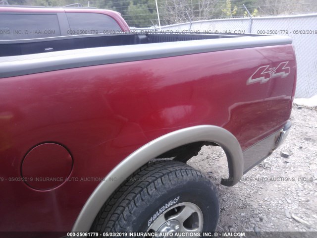 1FTRX18L03NB34490 - 2003 FORD F150 RED photo 6