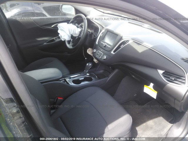 1G1ZB5ST6JF217825 - 2018 CHEVROLET MALIBU LS BLACK photo 5