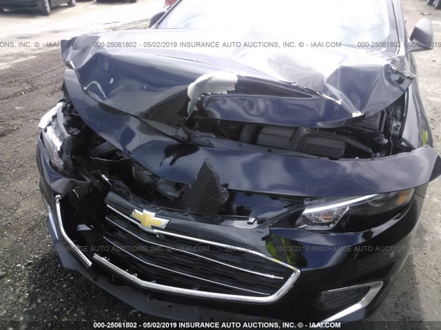 1G1ZB5ST6JF217825 - 2018 CHEVROLET MALIBU LS BLACK photo 6