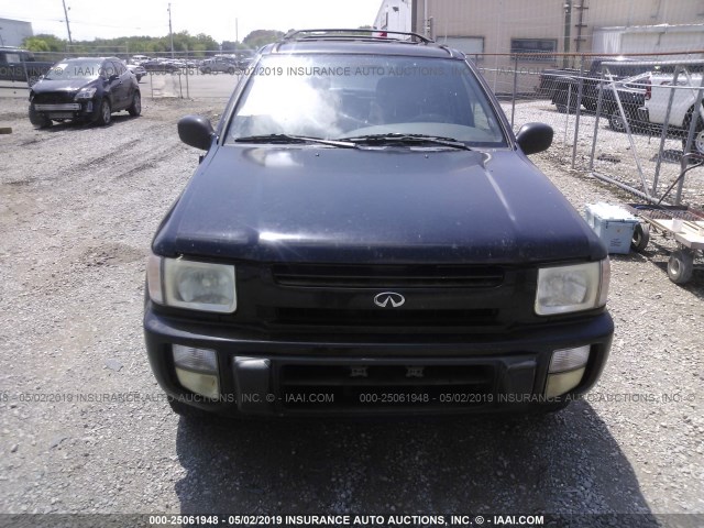 JNRAR07YXXW064589 - 1999 INFINITI QX4 BLACK photo 6