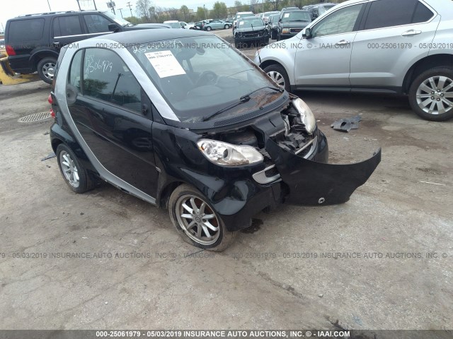 WMEEJ31X99K262599 - 2009 SMART FORTWO PURE/PASSION BLACK photo 1