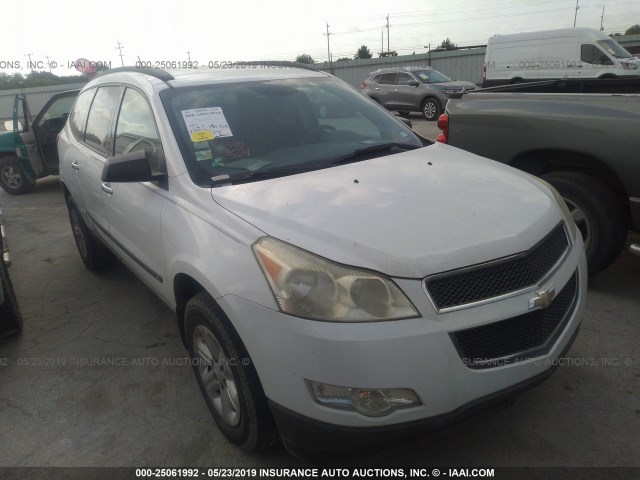 1GNER13D49S154932 - 2009 CHEVROLET TRAVERSE WHITE photo 1