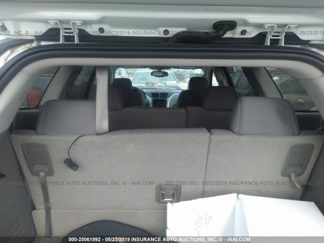 1GNER13D49S154932 - 2009 CHEVROLET TRAVERSE WHITE photo 8