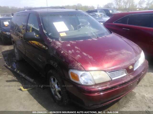 1GHDX13E03D104697 - 2003 OLDSMOBILE SILHOUETTE LUXURY RED photo 1