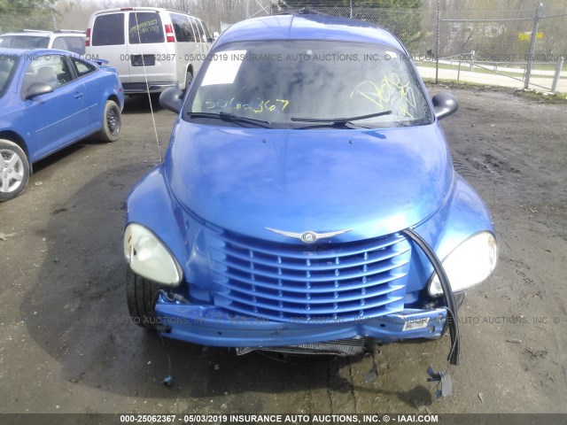 3C8FY68BX5T618768 - 2005 CHRYSLER PT CRUISER LIMITED BLUE photo 6