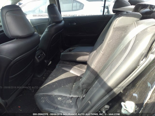 1HGCR3F87EA014983 - 2014 HONDA ACCORD BLACK photo 8