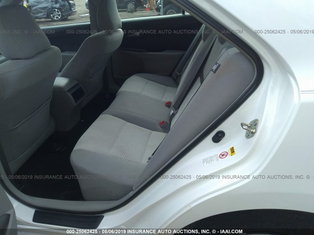 4T1BF1FK9EU782770 - 2014 TOYOTA CAMRY L/SE/LE/XLE 白色 照片 8