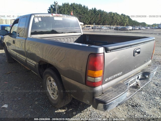 2GCEC19V4X1244010 - 1999 CHEVROLET SILVERADO C1500 GRAY photo 3