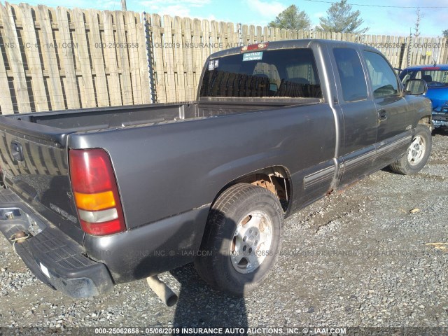 2GCEC19V4X1244010 - 1999 CHEVROLET SILVERADO C1500 GRAY photo 4