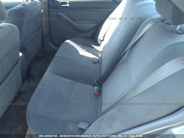 JHMES96694S007702 - 2004 HONDA CIVIC HYBRID SILVER photo 8