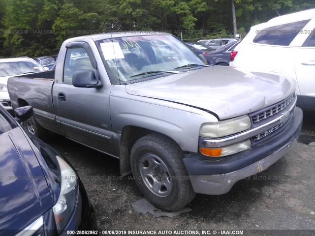 1GCEC14W5XE161877 - 1999 CHEVROLET SILVERADO C1500 SILVER photo 1