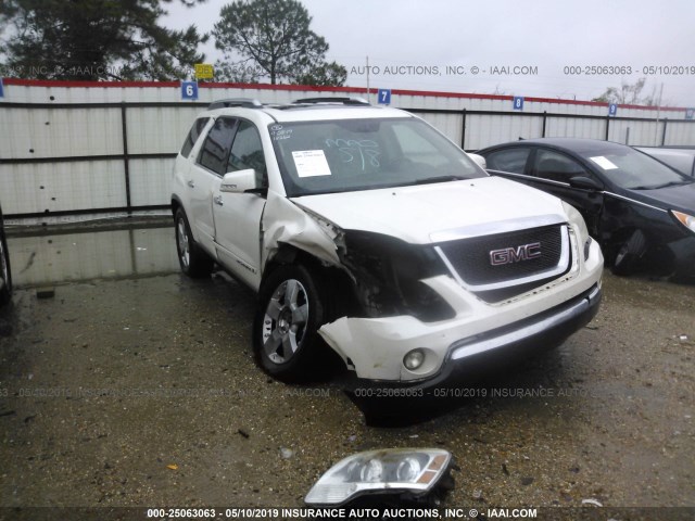 1GKER33788J116014 - 2008 GMC ACADIA SLT-2 WHITE photo 6