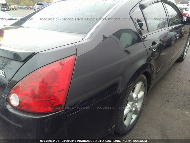 1N4BA41E65C819596 - 2005 NISSAN MAXIMA SE/SL BLACK photo 6