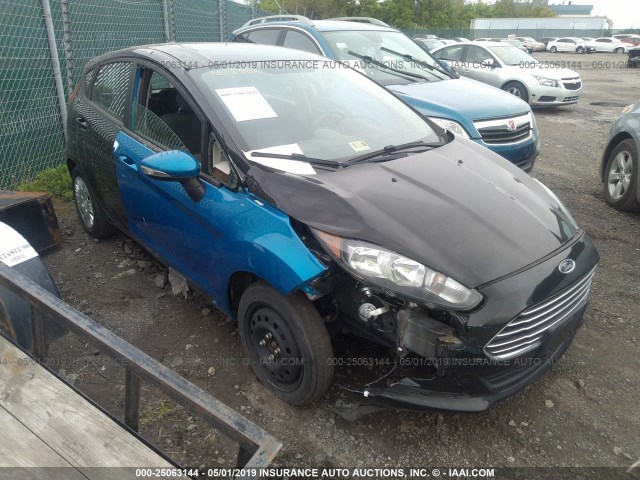 3FADP4TJXGM136402 - 2016 FORD FIESTA S BLACK photo 1