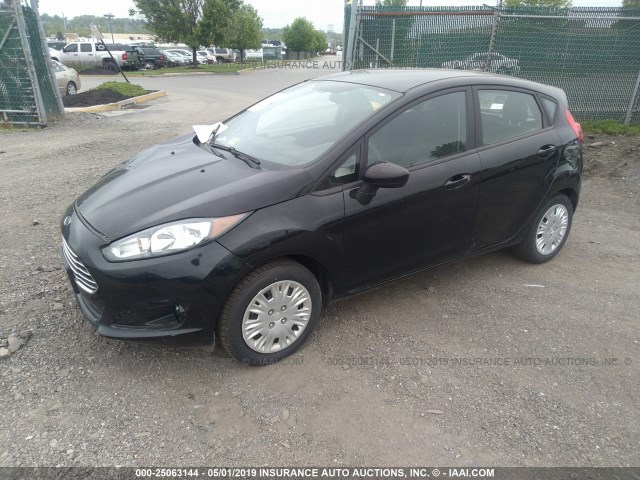 3FADP4TJXGM136402 - 2016 FORD FIESTA S BLACK photo 2