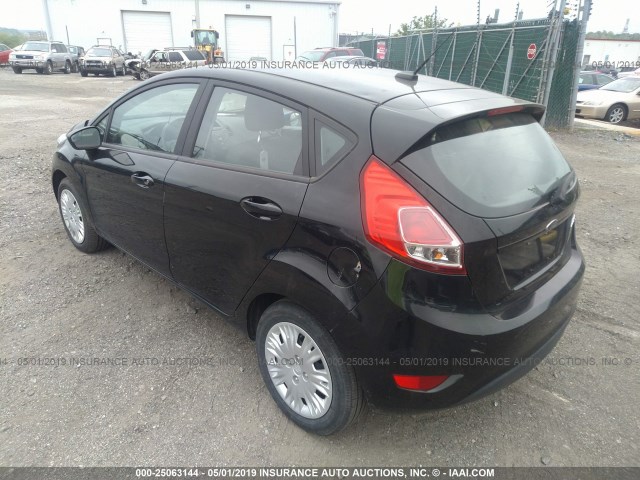 3FADP4TJXGM136402 - 2016 FORD FIESTA S BLACK photo 3