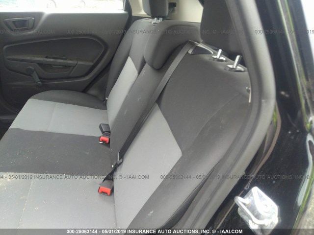 3FADP4TJXGM136402 - 2016 FORD FIESTA S BLACK photo 8