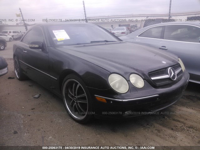 WDBPJ75J12A028214 - 2002 MERCEDES-BENZ CL BLACK photo 1