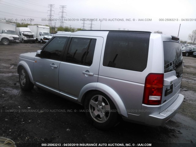 SALAE24426A386625 - 2006 LAND ROVER LR3 SILVER photo 3