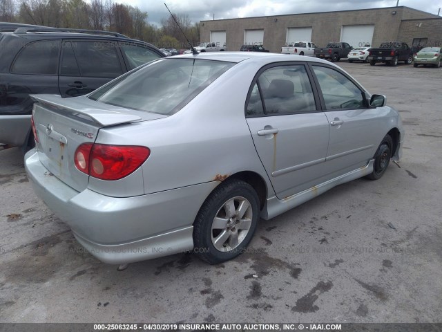 2T1BR32E26C630691 - 2006 TOYOTA COROLLA CE/LE/S SILVER photo 4