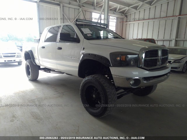 3D7KS29C16G130049 - 2006 DODGE RAM 2500 WHITE photo 1