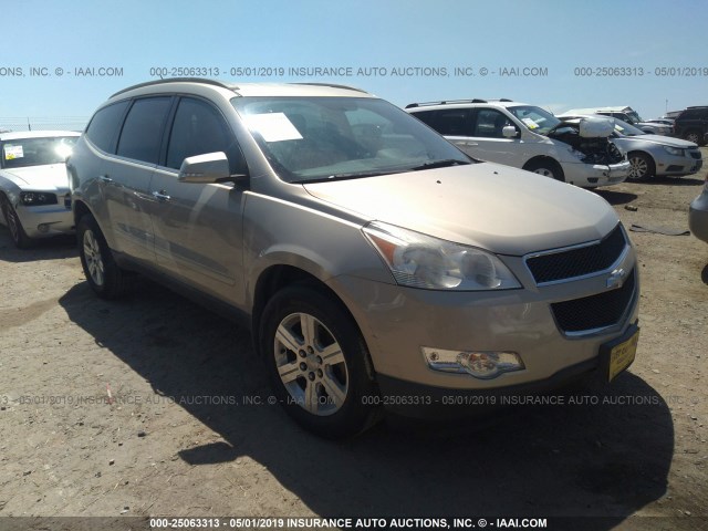 1GNLRFED7AJ248573 - 2010 CHEVROLET TRAVERSE LT GOLD photo 1