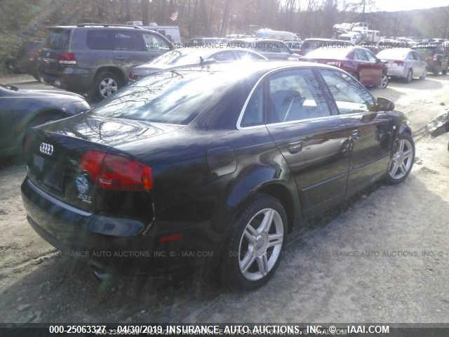 WAUDF78E16A214973 - 2006 AUDI A4 2.0T QUATTRO BLACK photo 4