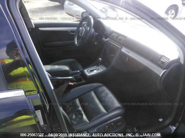 WAUDF78E16A214973 - 2006 AUDI A4 2.0T QUATTRO BLACK photo 5