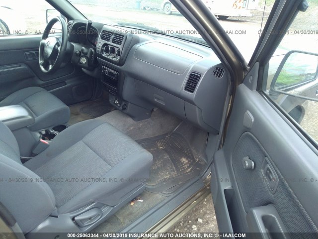 1N6DD26SX1C403054 - 2001 NISSAN FRONTIER KING CAB XE TAN photo 5