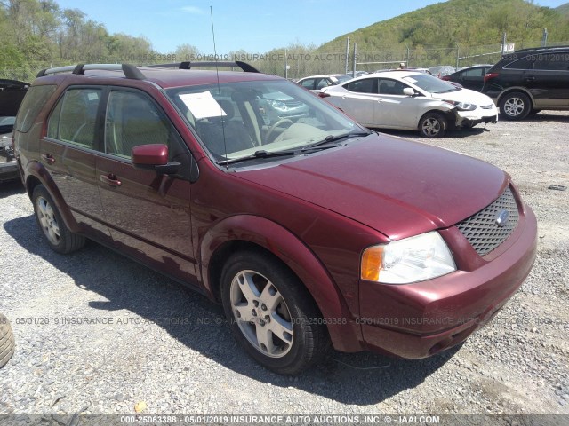 1FMDK06147GA29784 - 2007 FORD FREESTYLE LIMITED BURGUNDY photo 1