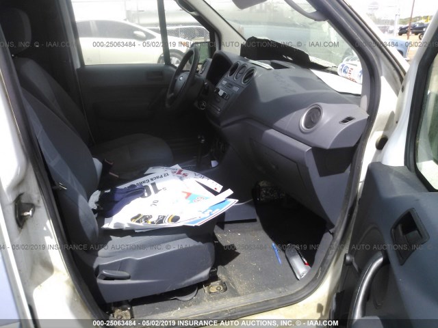 NM0LS6AN3CT124669 - 2012 FORD TRANSIT CONNECT XL WHITE photo 5