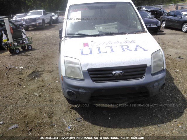 NM0LS6AN3CT124669 - 2012 FORD TRANSIT CONNECT XL WHITE photo 6