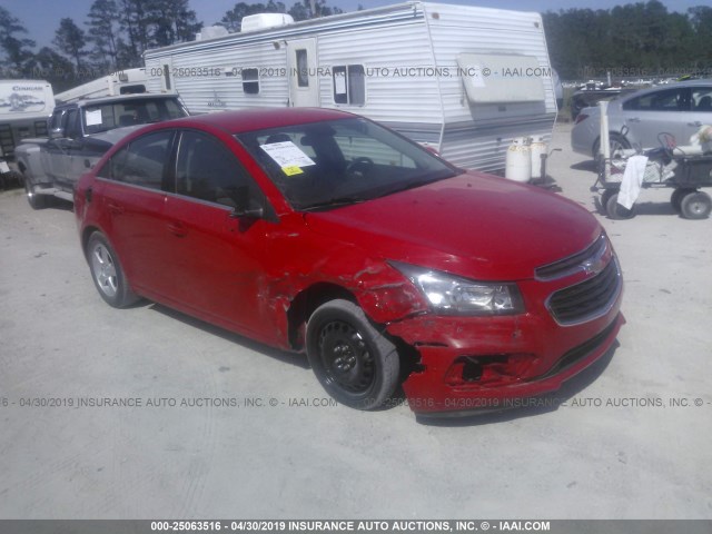 1G1PE5SB3G7221176 - 2016 CHEVROLET CRUZE LIMITED LT RED photo 1