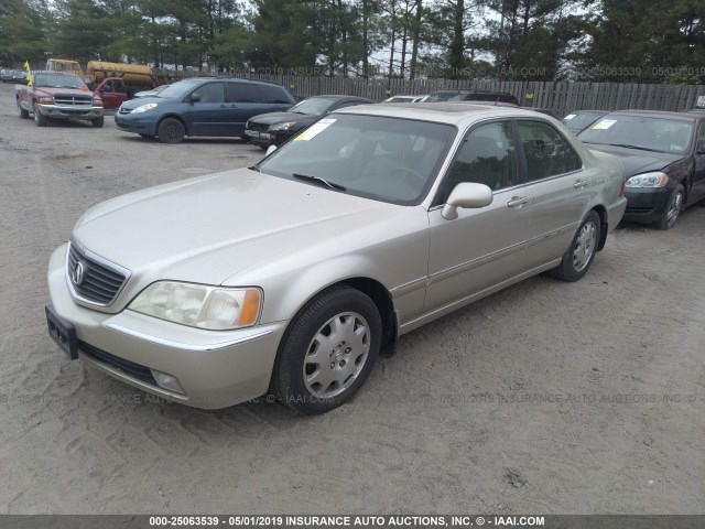 JH4KA96653C002043 - 2003 ACURA 3.5RL TAN photo 2