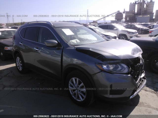 JN8AT2MT7JW450940 - 2018 NISSAN ROGUE S/SL/SV GRAY photo 1