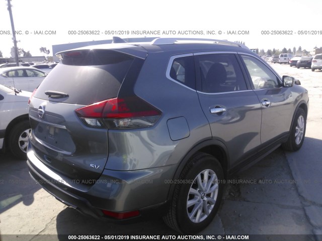 JN8AT2MT7JW450940 - 2018 NISSAN ROGUE S/SL/SV GRAY photo 4