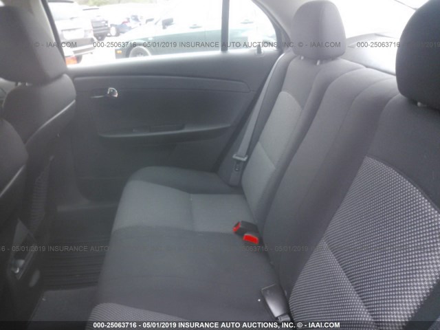 1G1ZC5E14BF376254 - 2011 CHEVROLET MALIBU 1LT 金色 照片 8