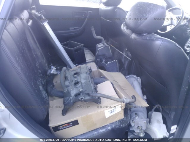 JN8AZ08T14W226709 - 2004 NISSAN MURANO SL/SE SILVER photo 8